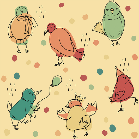 Busy Birds Collection- Individual