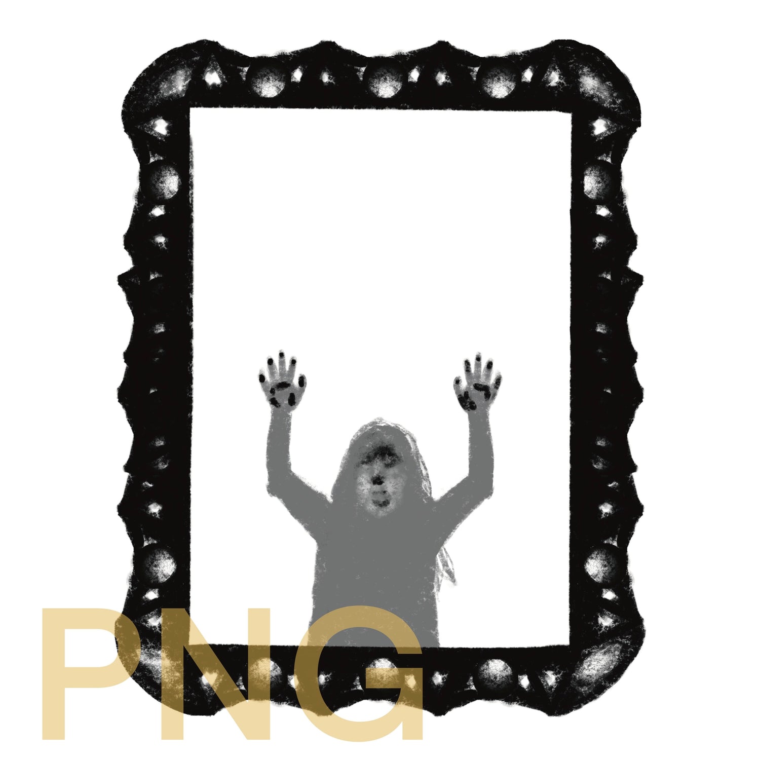 Haunted Mirror PNG - Turkey Trail Treasures